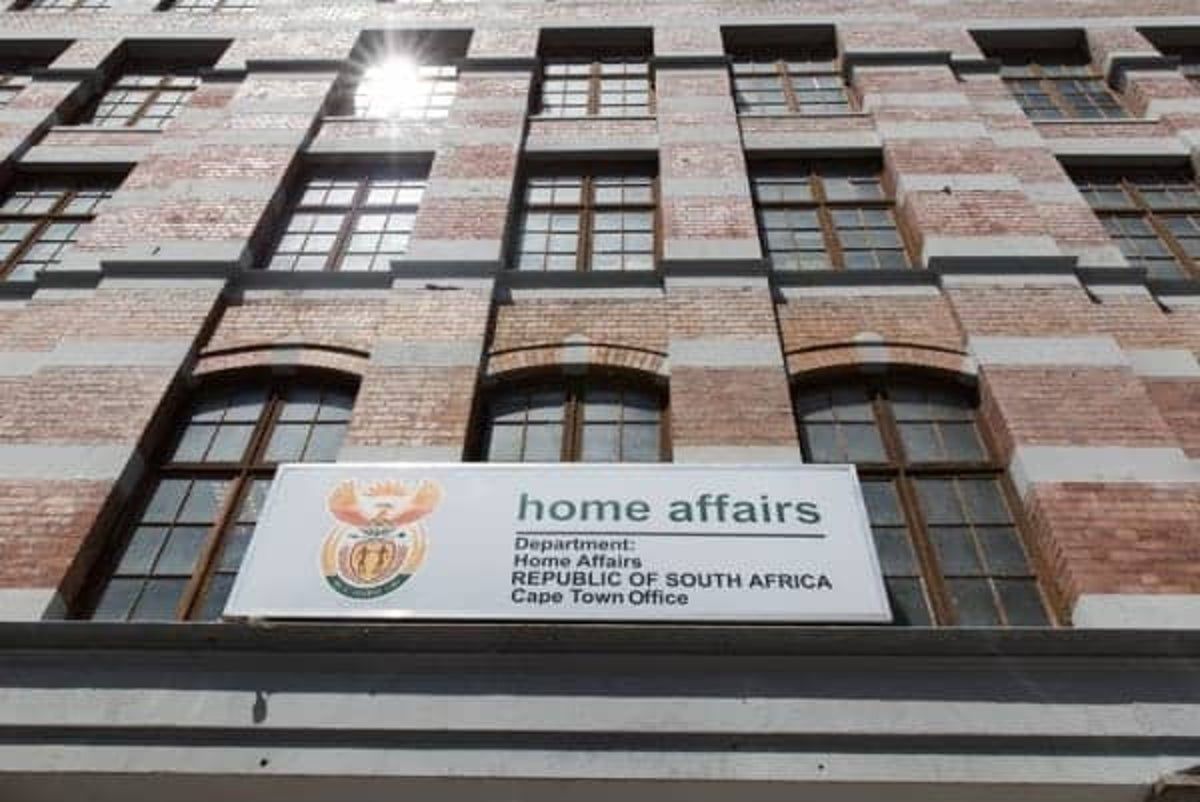 Home Affairs building in Cape Town